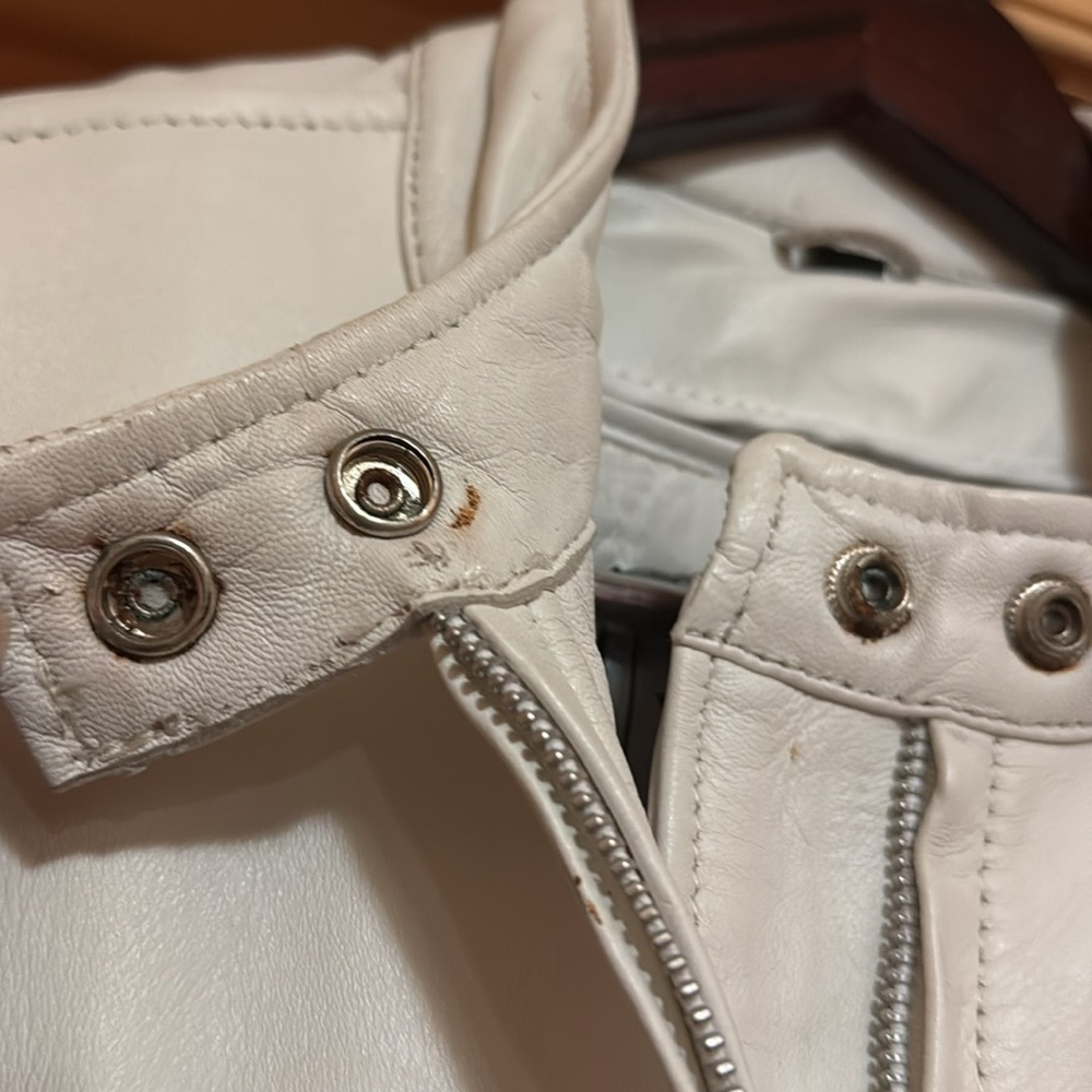 Ladies, UNIK leather jacket size medium used in good condition